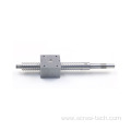 10mm diameter 1mm pitch square nut ball screw